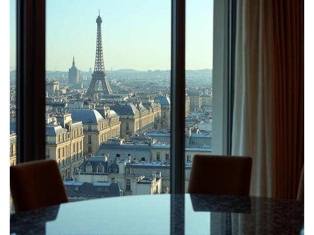 Vue depuis les bureaux Advisantix Investissements sur Paris