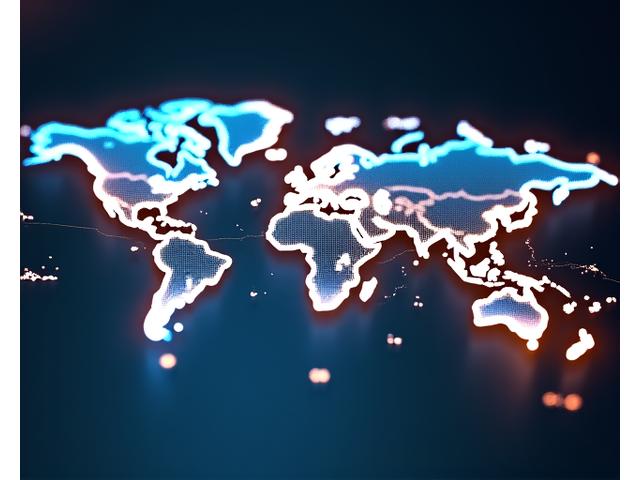 Carte du monde avec des points lumineux, illustrant les zones à risque
