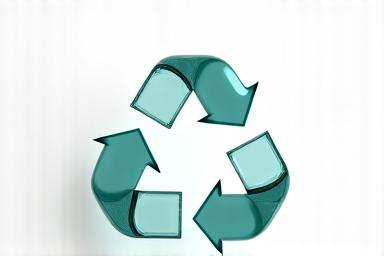 Déchets triés pour le recyclage, représentant l'économie circulaire