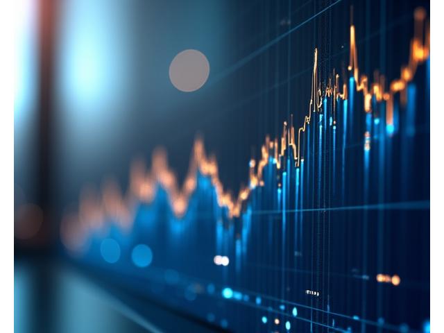 Graphique boursier montrant une courbe ascendante de performance ESG par rapport à des indices traditionnels